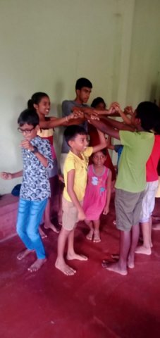 A special program for the school holidays for the children of the Dolahena Division (2023-02-09)